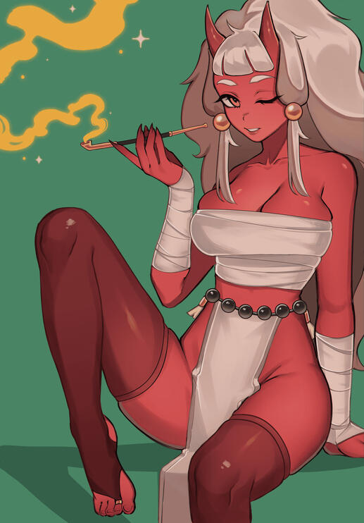 MuffinNekoArt's character!